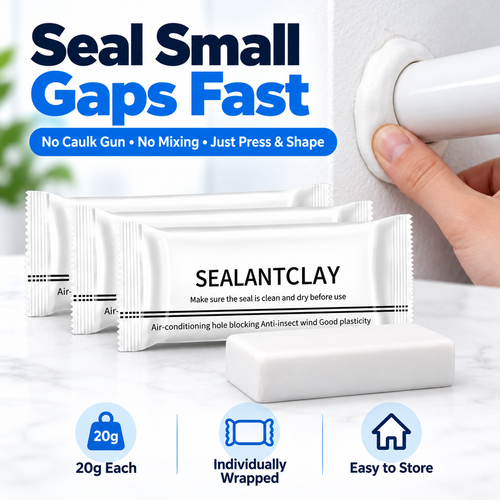 🛠️ Waterproof Moldable Sealant Putty – No-Mix Repair for Pipes, Gaps & Wall Openings