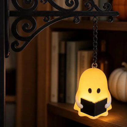 👻 This Ghost Reads By Candlelight 🎃 Your New Favorite Halloween Shelf Sitter