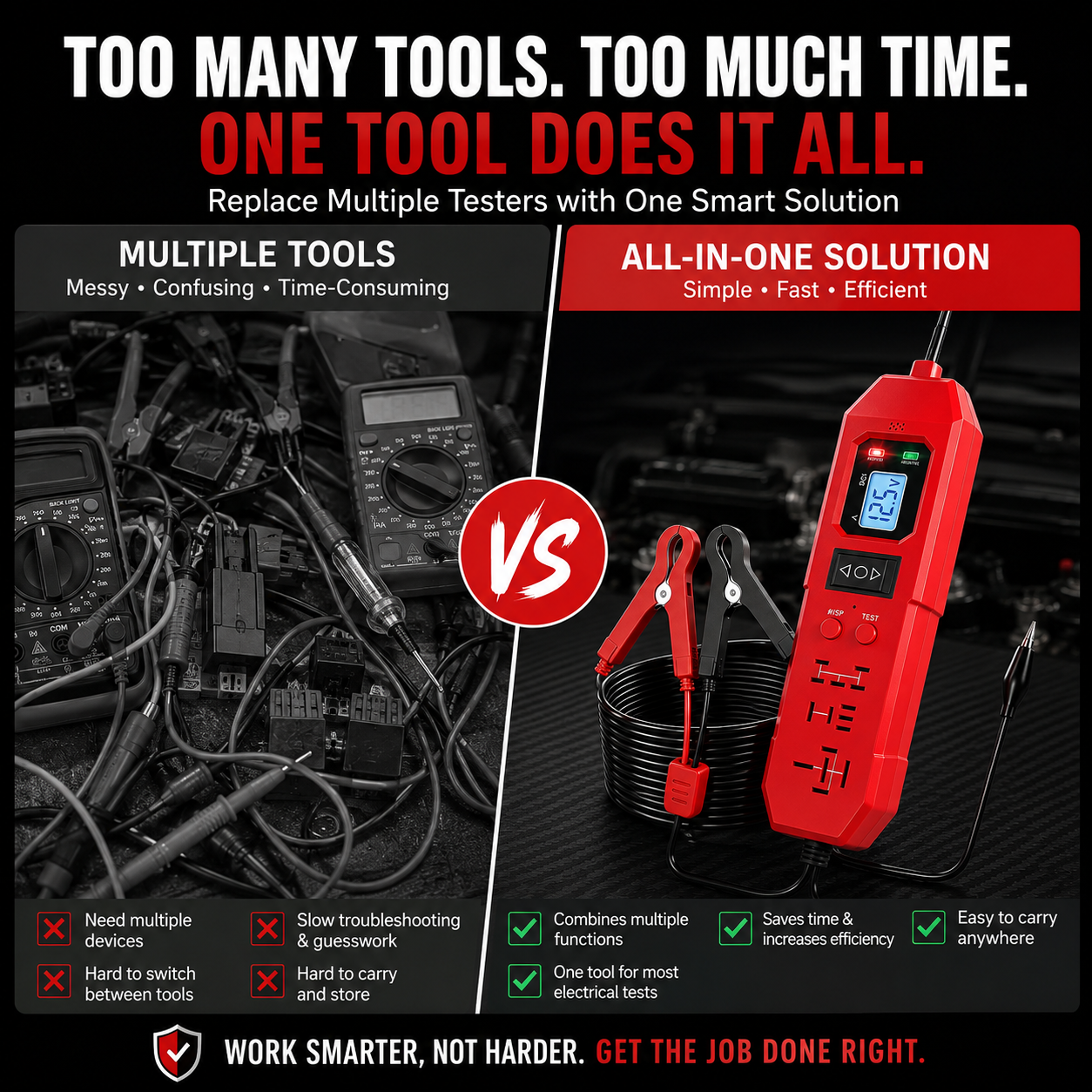 🚗3-in-1 Automotive Power Circuit Probe & Relay Tester – 12V/24V Electrical Diagnostic Tool