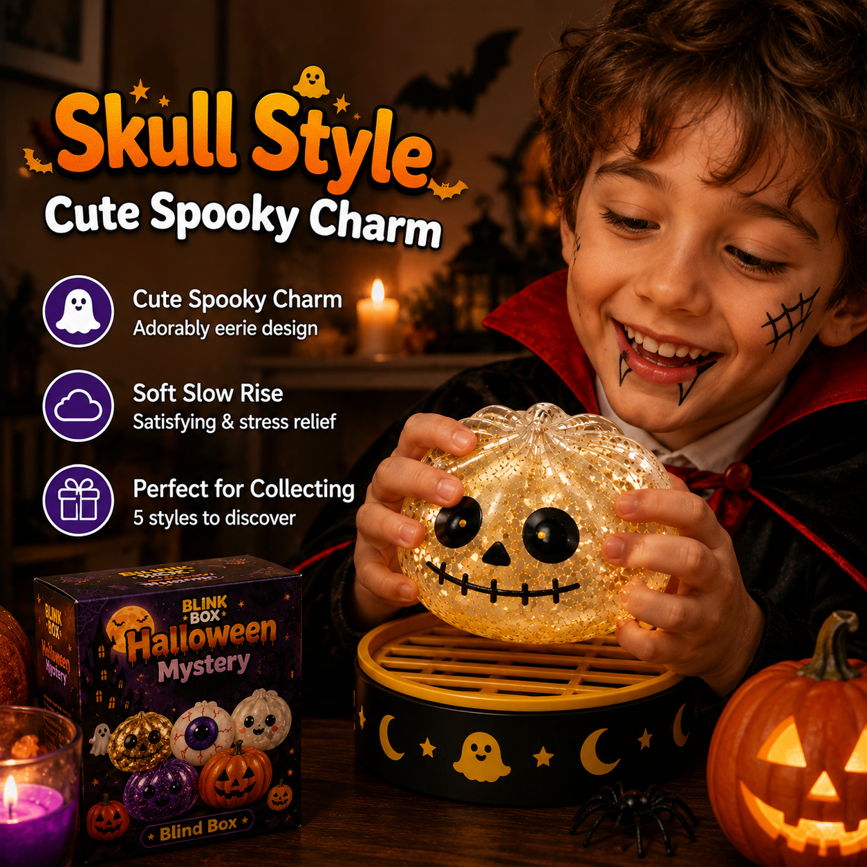 Halloween Dumpling Squishy - Mystery Blind Box
