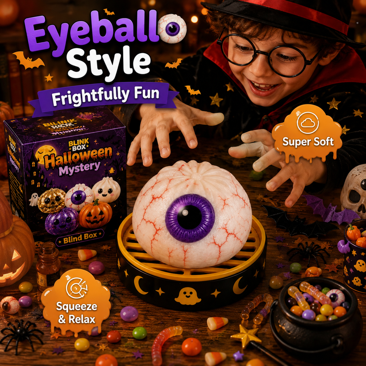 Halloween Dumpling Squishy - Mystery Blind Box