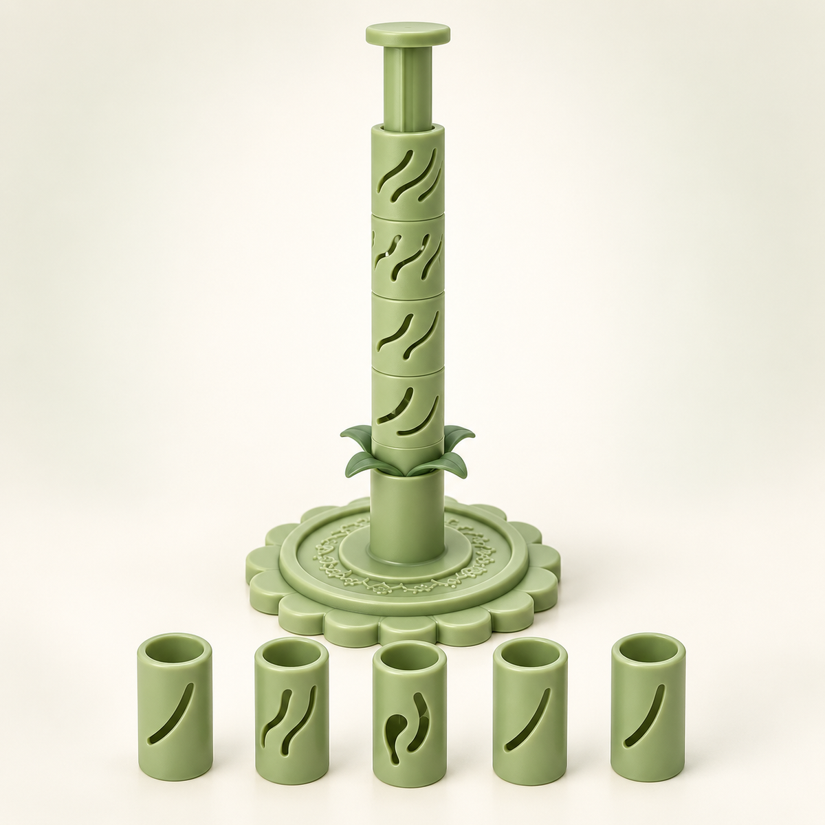 Stack & Press Clay Flower Maker Set for Kids