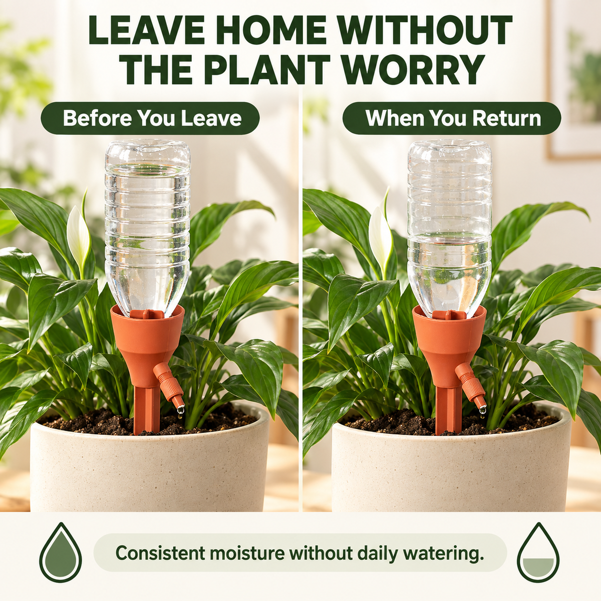 Go on Vacation. Your Plants Won't Even Notice