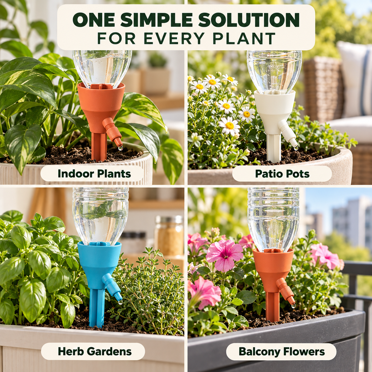 Go on Vacation. Your Plants Won't Even Notice