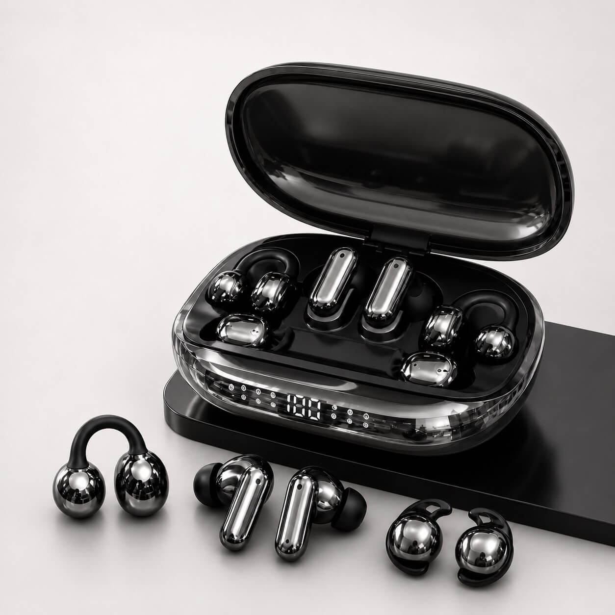 🎉2026 Sale🔥Ultra 3-in-1 Wireless Earbuds with Power Bank Case