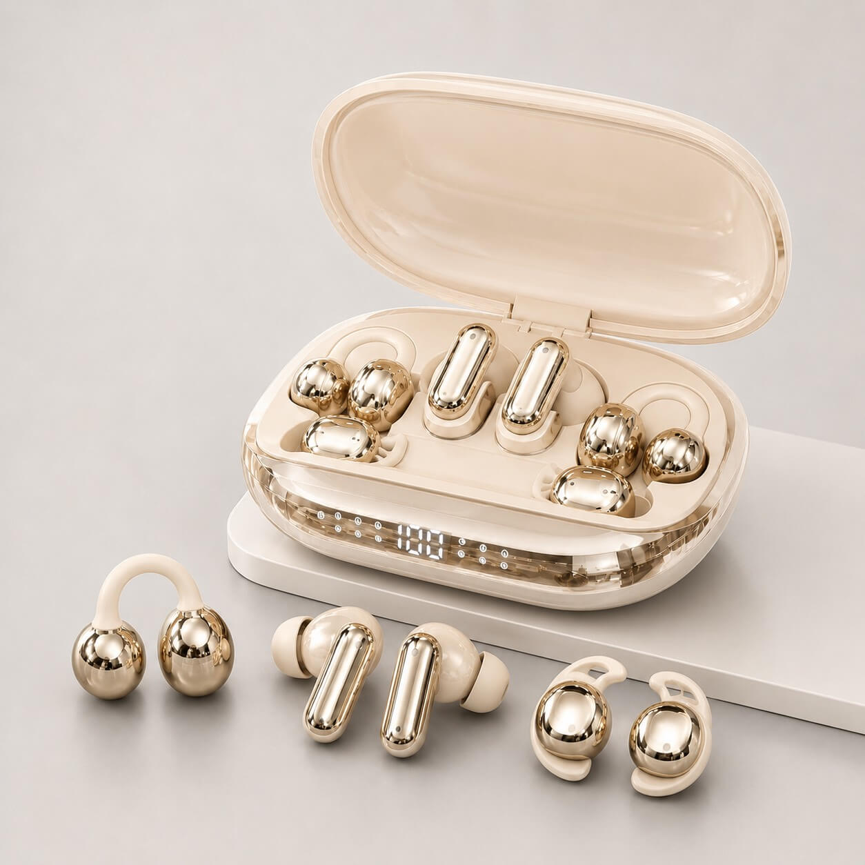🎉2026 Sale🔥Ultra 3-in-1 Wireless Earbuds with Power Bank Case