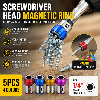 🔩Screwdriver Head Magnetic Ring