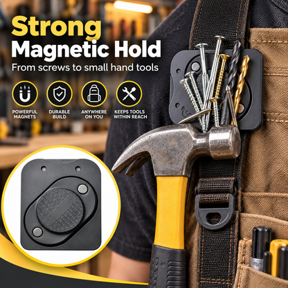 Magnetic Tool Holder Belt Clip | Strong Hands-Free Tool OrganizerMagnetic Tool Holder Belt Clip | Strong Hands-Free Tool Organizer