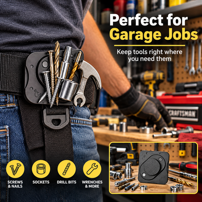 Magnetic Tool Holder Belt Clip | Strong Hands-Free Tool OrganizerMagnetic Tool Holder Belt Clip | Strong Hands-Free Tool Organizer