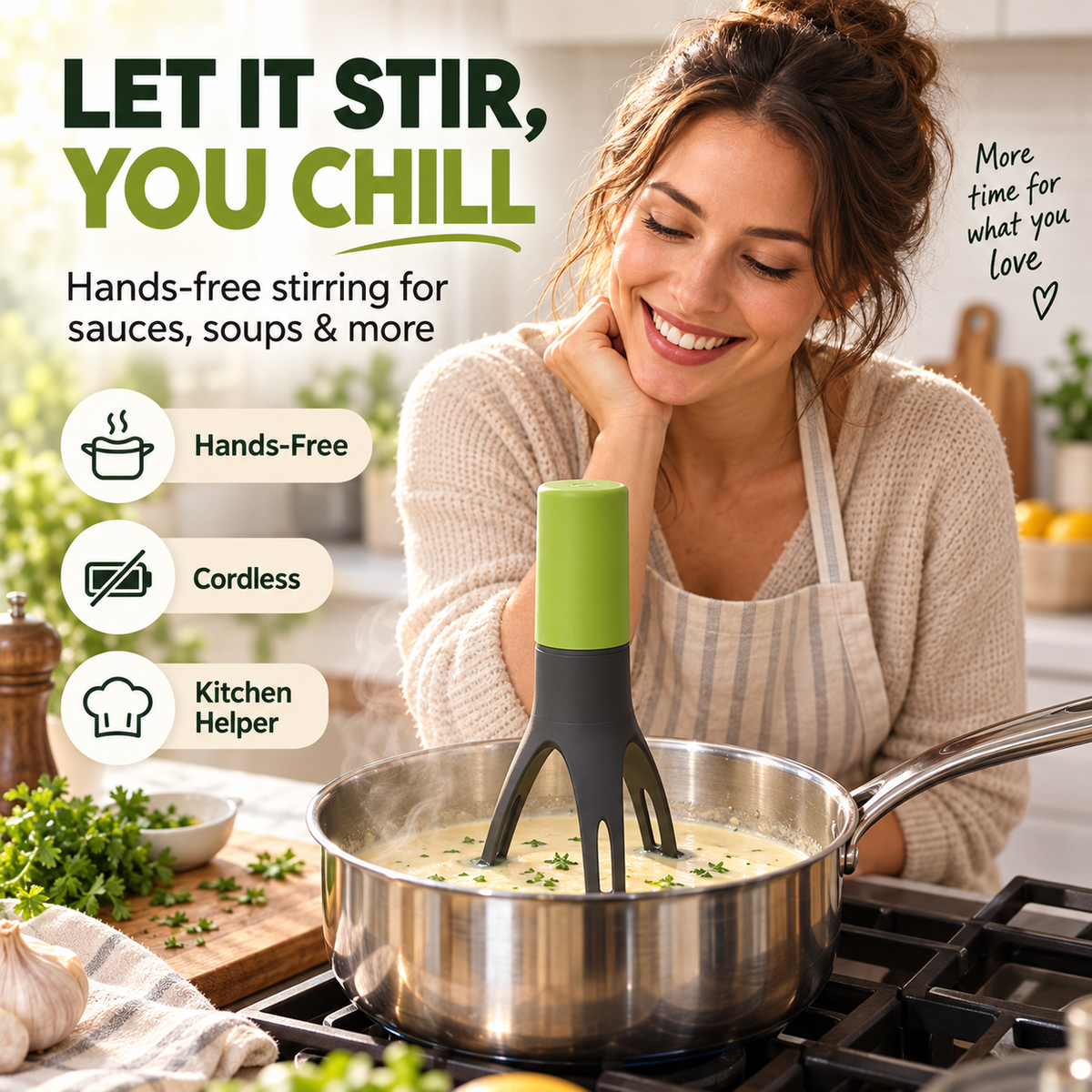 🥣 Stir Less, Relax More 🙌 | Automatic Pot Stirrer