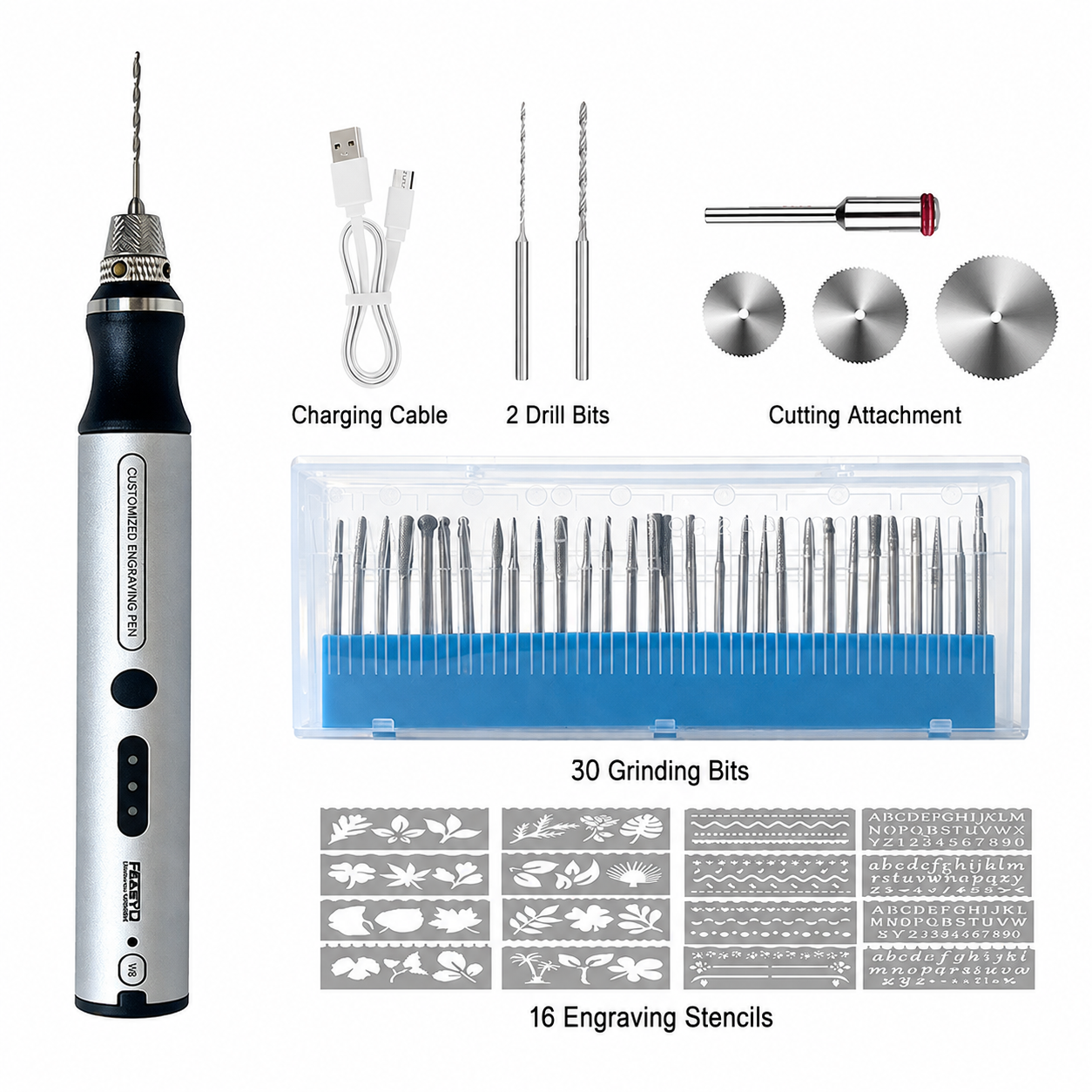 ✍️ 50% OFF! ⚡ Mini Engraving Pen – Cordless, Precise & Versatile ✨