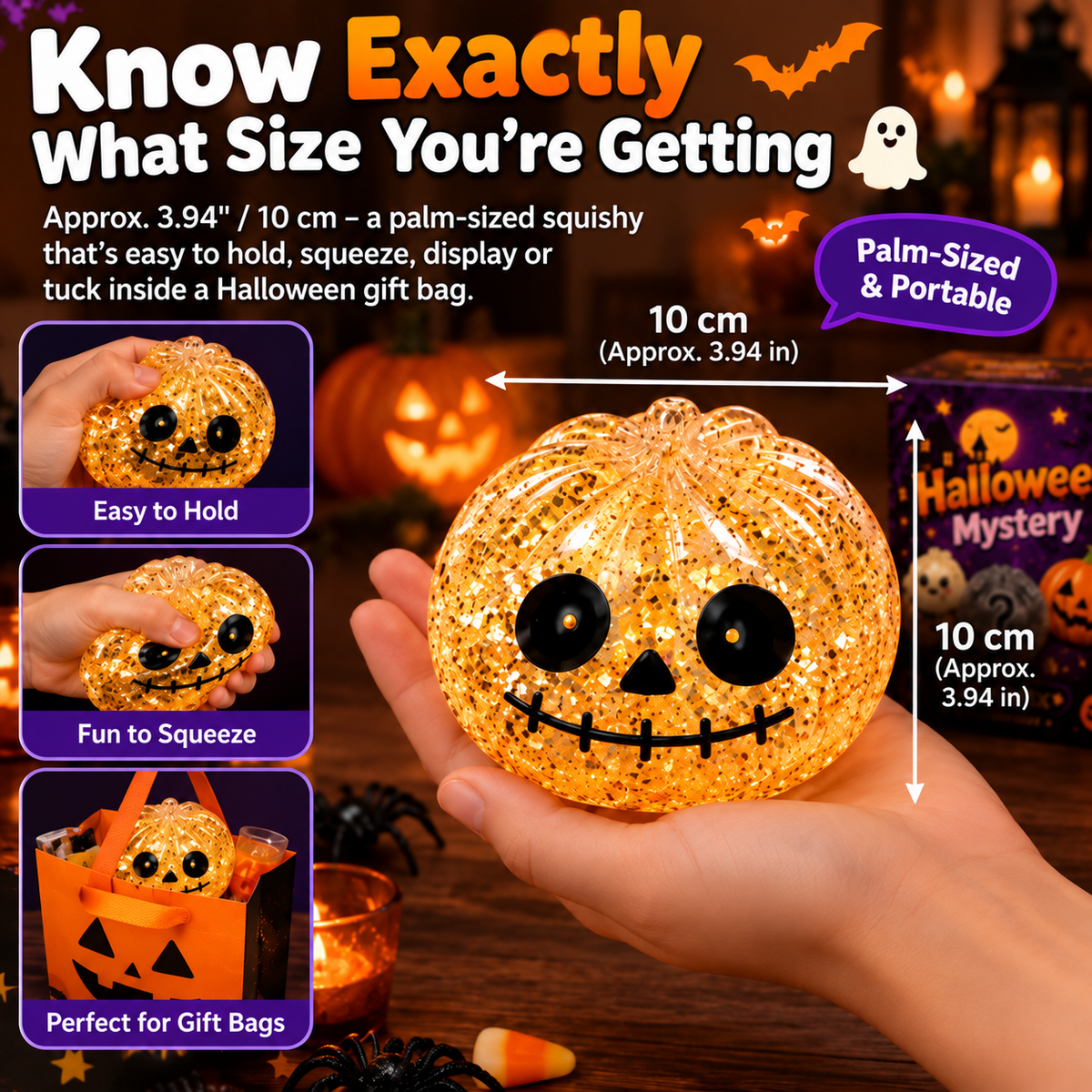 🎃Limited Stock 50% Off Halloween Mystery Dumpling Squishy