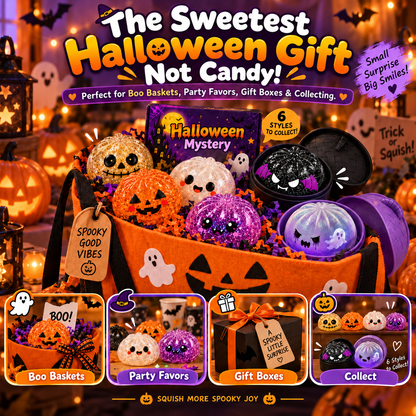 🎃Limited Stock 50% Off Halloween Mystery Dumpling Squishy