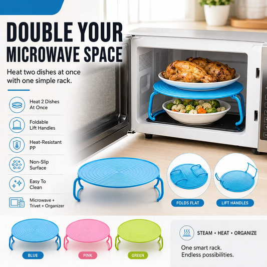 ⏰Microwave Folding Tray