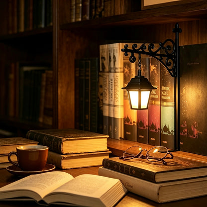📚Clip‑On Bookshelf Hanging Night Light✨