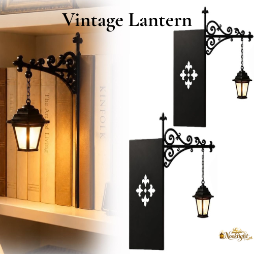 Ghost Bookshelf Lantern