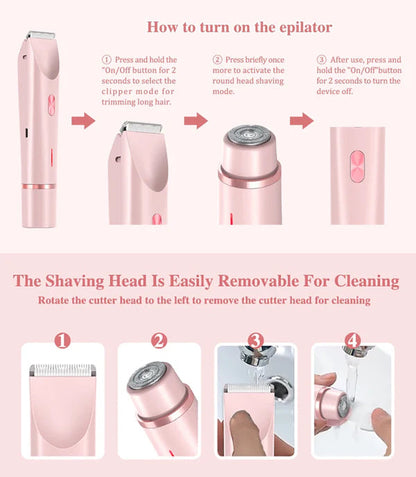 Body and Facial Hair Trimmer