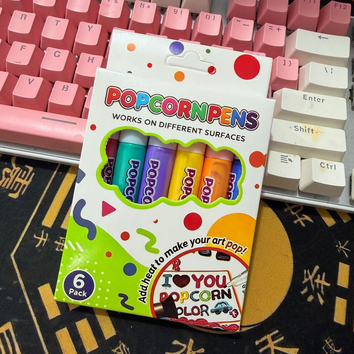 Magic Puffy Pens – Heat-Activated 3D Art Markers (6 Colors)