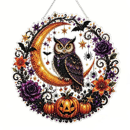 🎃Halloween Jack‑o'‑Lantern Perler Beads DIY Craft Kit, Pumpkin Fuse Bead Set for Kids Halloween Party Decor & Pixel Art Projects