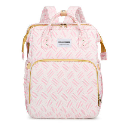 👶  2-in-1 Baby Diaper Bag Backpack – Fold-Out Care Space & Large Storage