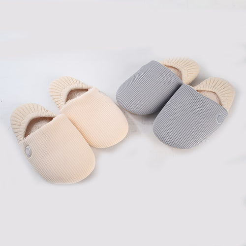 🔥 Rechargeable Heated Slippers – 3 Heat Levels & Cordless Warmth