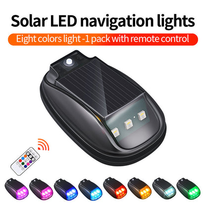 ⚡ Solar RGB Car Roof Strobe Lights – No-Drill Wireless Cab Lights