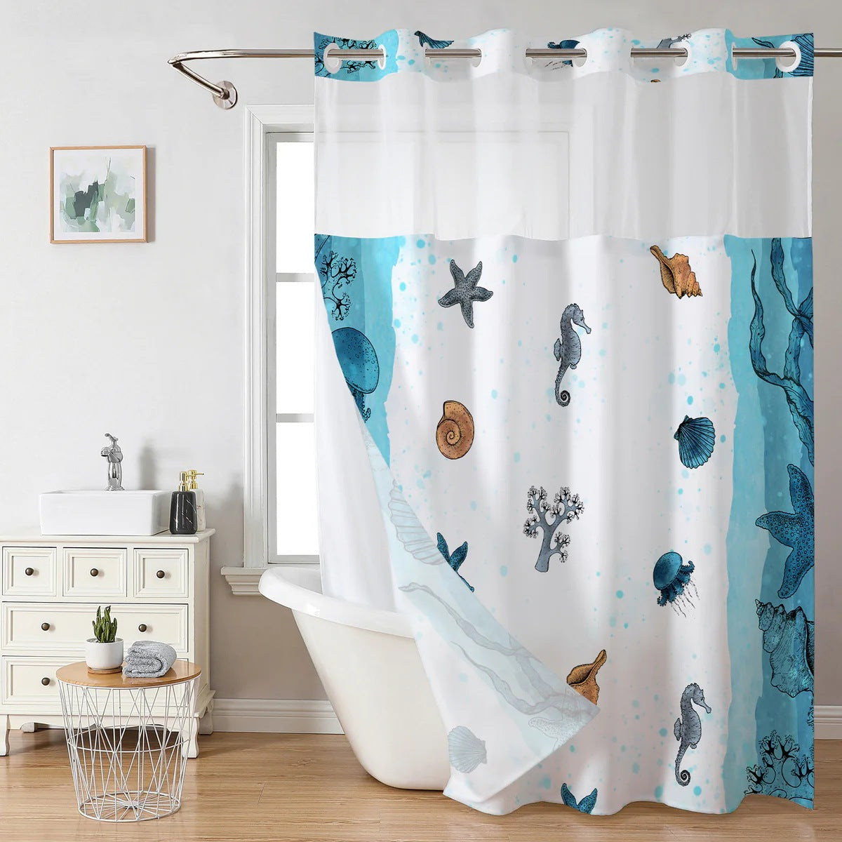 🔥That “3-Second Install” Shower Curtain Everyone’s Talking About