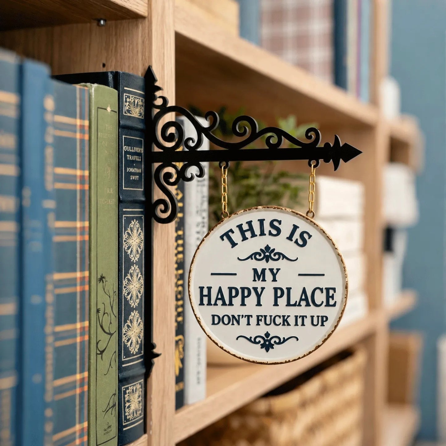Ghost Bookshelf Lantern