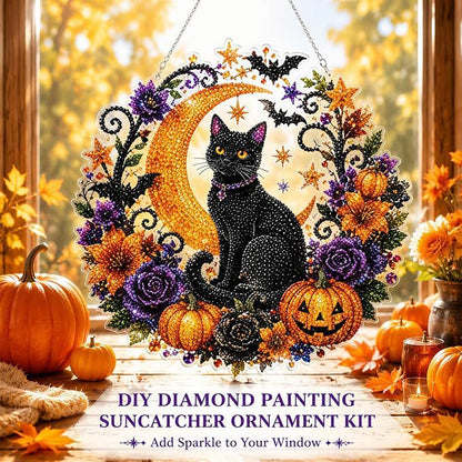 🍂Autumn Harvest Pumpkin Diamond Art Hanging Ornament Kit