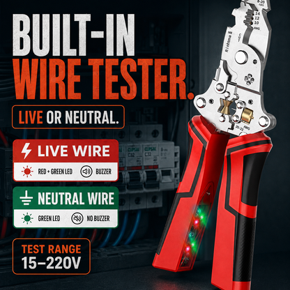 🔥14-in-1 Multi-Function Wire Stripper & Crimper Tool