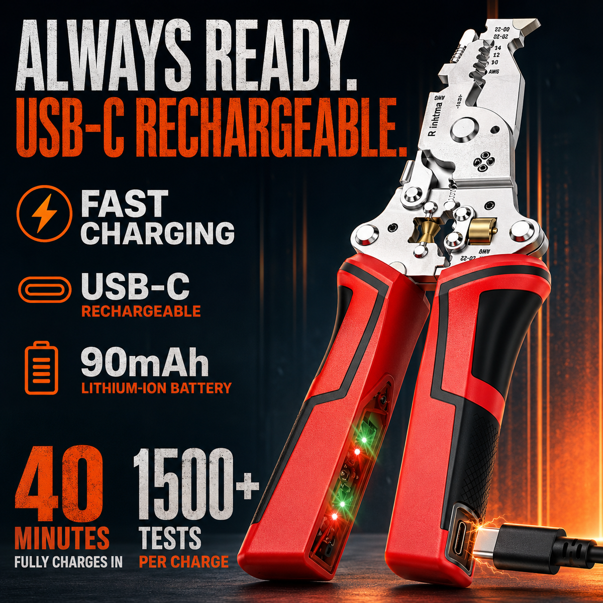 🔥14-in-1 Multi-Function Wire Stripper & Crimper Tool