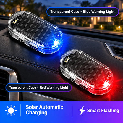 Solar-Powered Car Security Warning Light — Make Your Parked Car Look Less Like an Easy Target