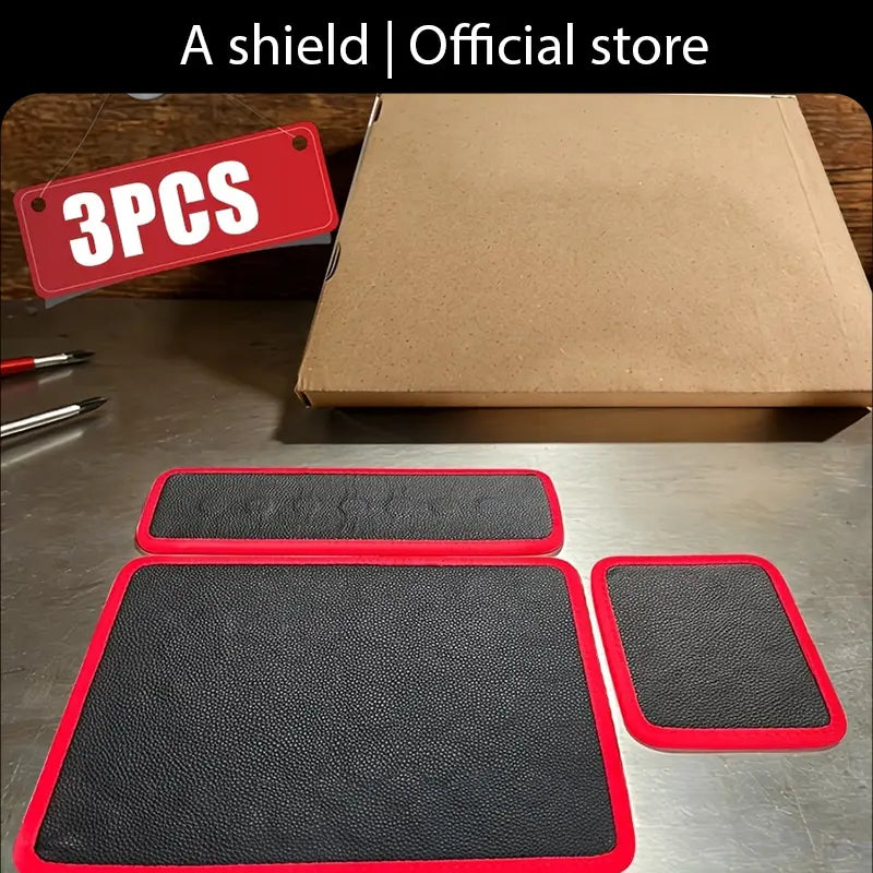 Magnetic Parts Tray Set — Keep Screws, Sockets & Small Tools From Rolling Away