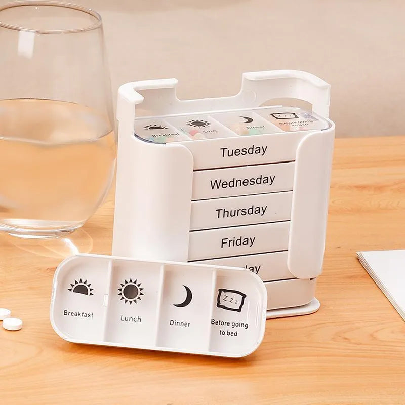 💊 ✨7-Day Medication Organizer - For Effortless Health Management! 📅