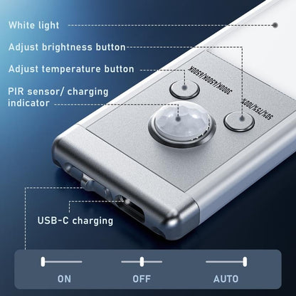 Last Day Promotion!💡Punch-free Smart Sensor Magnetic Rechargeable LED Lights✨