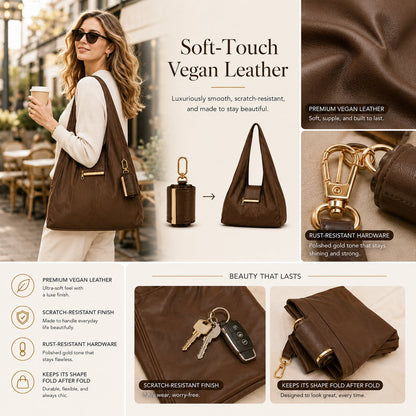 Transformable Keychain Tote – From Charm to Full-Size Bag in Seconds