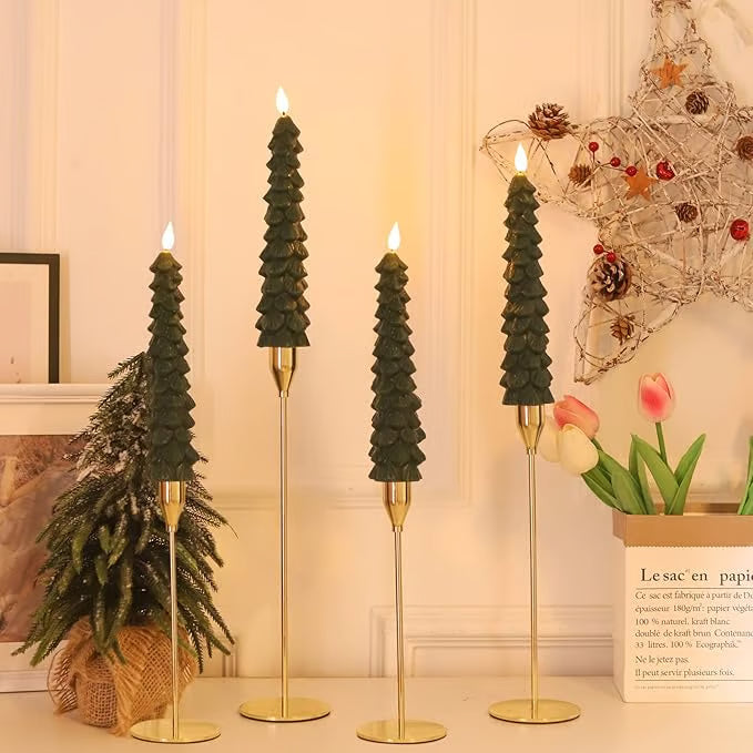 Grunsify Flameless Taper Candles 🕯