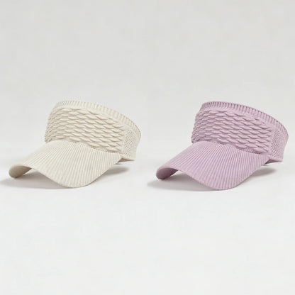 Women’s Open-Top Breathable UV-Protection High-Ponytail Sun Visor
