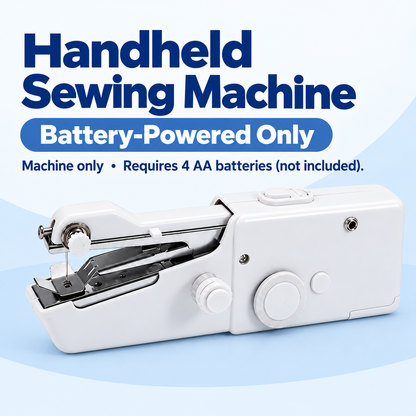 🧵✂Fix Loose Hems & Small Tears in Minutes — Handheld Sewing Machine