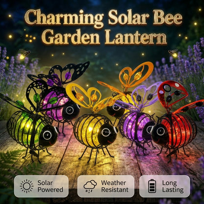 🐝 Solar Bee Garden Light  Turn Your Garden Into a Magical Glow ✨