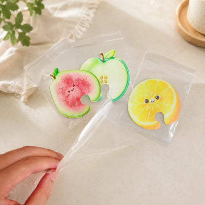 [ Non-Scratch Compressed Cellulose Sponges, Cute Fruit-Shaped Pop-Up Kitchen Sponges
