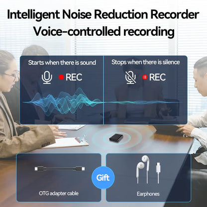 🎙️ Mini Magnetic Voice Recorder – One-Touch Recording, Anytime, Anywhere