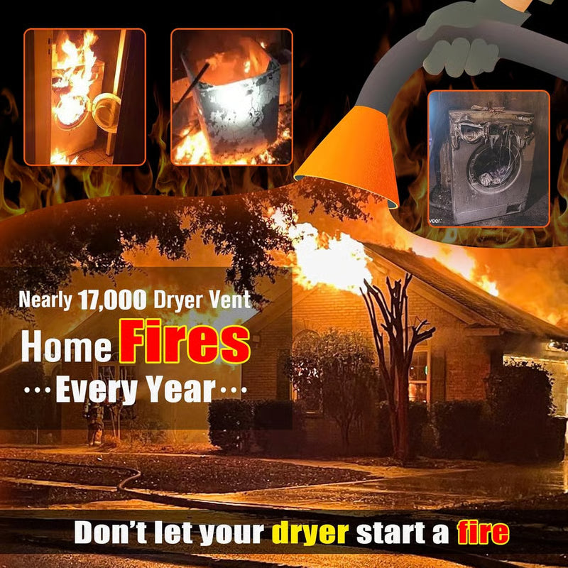 Slimoly Home Dryer Vent Lint Cleaning Kit
