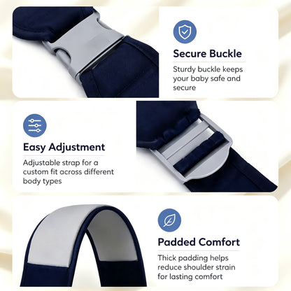 👶Everyday Baby Sling – Adjustable, Soft & Lightweight