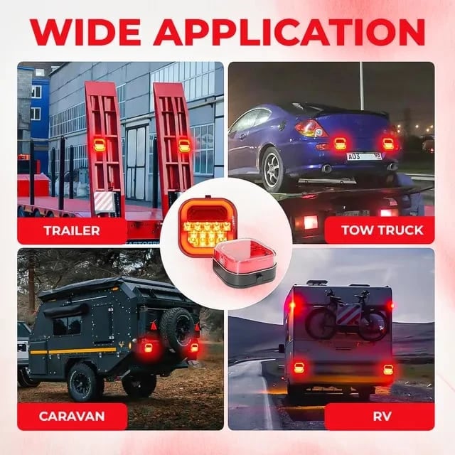 HOT SALE 50% OFF 🚚2-Light LED Trailer Light Kit