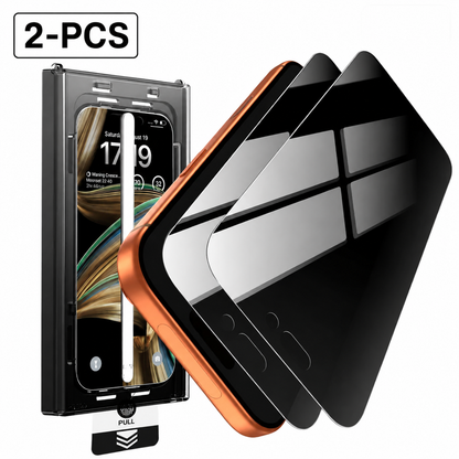 ⏰HD/Anti-Peeping Tempered Glass Screen Protector