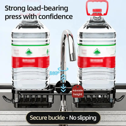 🧽 Faucet-Mounted Sink Caddy – Keep Your Counter Clutter-Free ✨