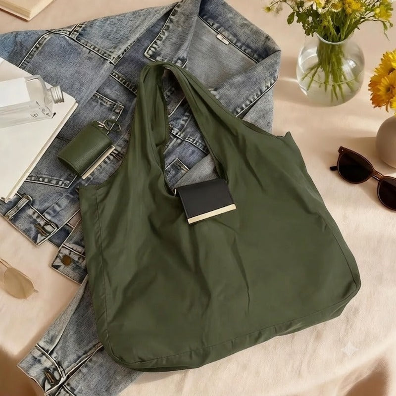 Toworkact™ Varelli Charm Transformable Bag – Stylish Vegan Leather Tote & Keychain Charm
