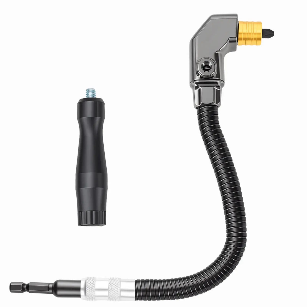 90° Right Angle Drill Attachment — Reach Tight Corners Without Removing Everything Apart