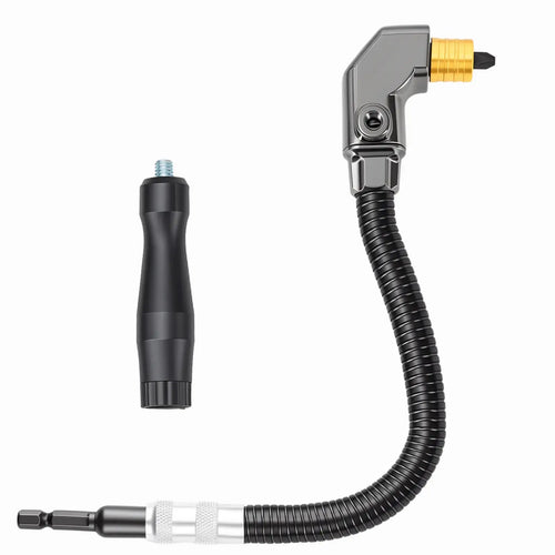 90° Right Angle Drill Attachment — Reach Tight Corners Without Removing Everything Apart